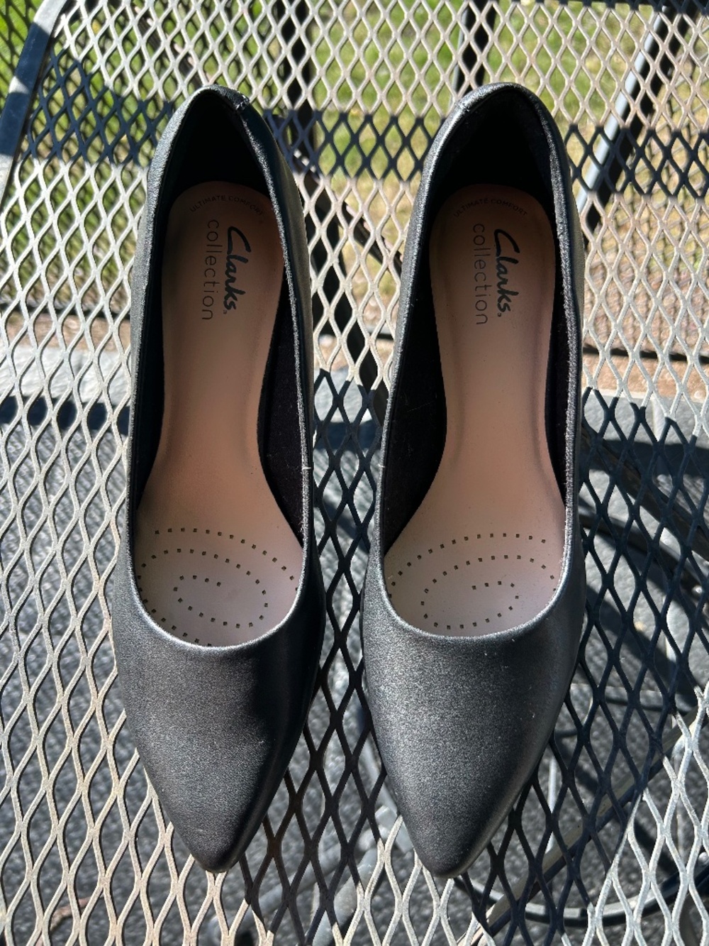 Clarks Black Pumps size 7